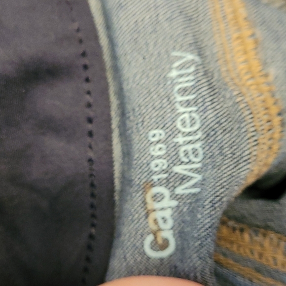Gap sz 6 maternity jeans WJ97 - Picture 4 of 5